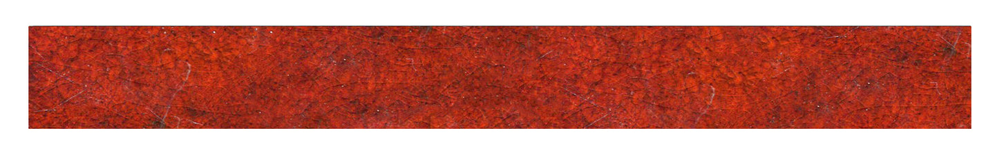 ceramic tile trim in yam orange